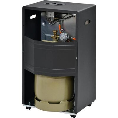 FireFix Gas-Heizofen 4200 ECOPLUS schwarz Typ F1-t, Heizkörper, Schwarz FireFix Gas-Heizofen 4200 ECOPLUS schwarz Typ F1-t, Heizkörper, Schwarz