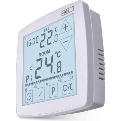 Emos OpenTherm Raumthermostat P56A02, programmierbar, verkabelt, Thermostat, Weiss Emos OpenTherm Raumthermostat P56A02, programmierbar, verkabelt, Thermostat, Weiss