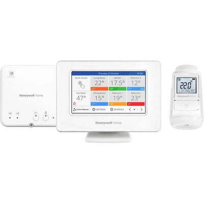 Honeywell Heizkörperthermostat-Set evohome EVO-HOUSE-PLUS, Thermostat, Weiss Honeywell Heizkörperthermostat-Set evohome EVO-HOUSE-PLUS, Thermostat, Weiss