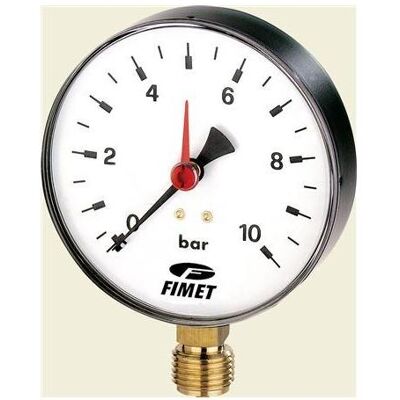 Watts MANOMETER Ø80X1/2 0-10 BAR/MWS, Zubehör Heizen Watts MANOMETER Ø80X1/2 0-10 BAR/MWS, Zubehör Heizen
