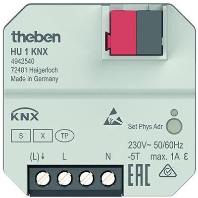 Theben HU 1 KNX, Zubehör Heizen Theben HU 1 KNX, Zubehör Heizen