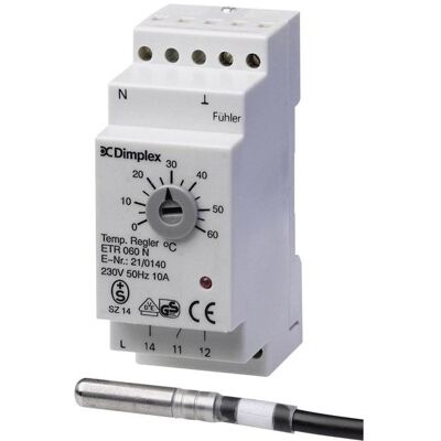 Dimplex Temperaturregler, Thermostat, Grau Dimplex Temperaturregler, Thermostat, Grau