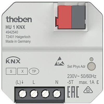 Theben HU 1 KNX, Zubehör Heizen Theben HU 1 KNX, Zubehör Heizen