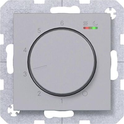 Hager WAN5010TA Temperaturregler 1 St., Thermostat, Weiss Hager WAN5010TA Temperaturregler 1 St., Thermostat, Weiss