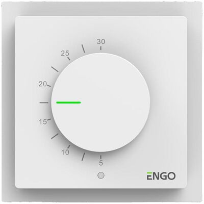 Engo regulator dobowy SIMPLE biały ESIMPLE230W, Thermostat, Weiss Engo regulator dobowy SIMPLE biały ESIMPLE230W, Thermostat, Weiss