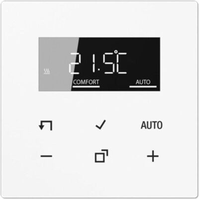 Jung LS1790DWW Weiß Raumthermostat - Steuergerät Jung LS1790DWW Weiß Raumthermostat - Steuergerät