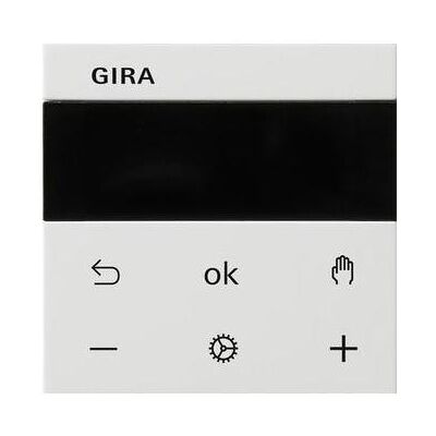 Gira S3000 RTR BT System 55 539403 Reinweiss, Thermostat, Weiss Gira S3000 RTR BT System 55 539403 Reinweiss, Thermostat, Weiss