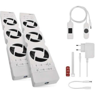 Emos Heizkörperventilator DUO, weiss, Zubehör Heizen Emos Heizkörperventilator DUO, weiss, Zubehör Heizen