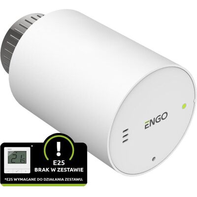 Salus Engo Bezprzewodowa, elektroniczna głowica grzejnikowa, M30x1,5 z adapterem na zawór RA, bateryjna, Zubehör Heizen Salus Engo Bezprzewodowa, elektroniczna głowica grzejnikowa, M30x1,5 z adapterem na zawór RA, bateryjna, Zubehör Heizen