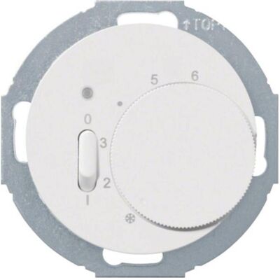 Hager WLN5030WG Temperaturregler 1 St., Thermostat, Weiss Hager WLN5030WG Temperaturregler 1 St., Thermostat, Weiss