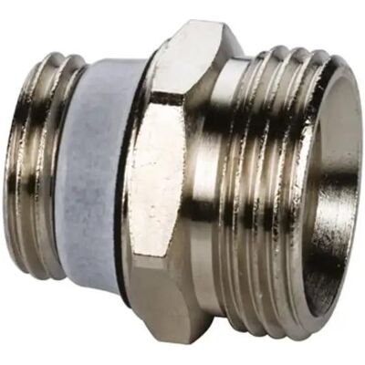 Flamco GmbH Simplex Anschlussnippel selbstdichtend 1/2 AGx3/4 AG Eurokonus vernickelt, Zubehör Heizen Flamco GmbH Simplex Anschlussnippel selbstdichtend 1/2 AGx3/4 AG Eurokonus vernickelt, Zubehör Heizen