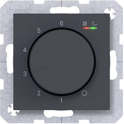 Hager WAN5010AT Temperaturregler 1 St., Thermostat Hager WAN5010AT Temperaturregler 1 St., Thermostat