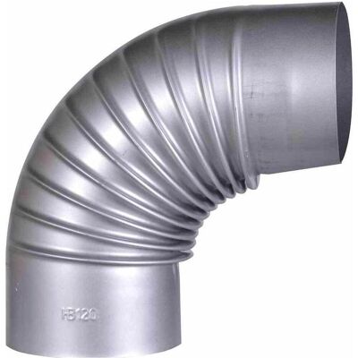 FireFix, Zubehör Kerzen + Kamin, A120/B FAL Bogen 90°, starr, ø 120 mm - Ofenrohre aus Stahlblech, 0,6 mm stark, innenliegend FireFix, Zubehör Kerzen + Kamin, A120/B FAL Bogen 90°, starr, ø 120 mm - Ofenrohre aus Stahlblech, 0,6 mm stark, innenliegend