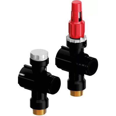 Uponor Vario PLUS Verteiler mit Durchflussmesser FM 1X 3/4 Euro, Zubehör Heizen Uponor Vario PLUS Verteiler mit Durchflussmesser FM 1X 3/4 Euro, Zubehör Heizen