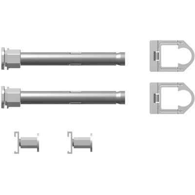 Kermi Satz Wanddübel 160 mm ZB02760003, Zubehör Heizen Kermi Satz Wanddübel 160 mm ZB02760003, Zubehör Heizen