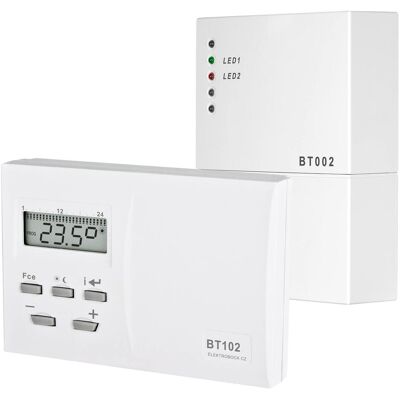 EOB Raumthermostat BT102 - Funk, Potentialfreier Schaltkontakt, Heizung EOB Raumthermostat BT102 - Funk, Potentialfreier Schaltkontakt, Heizung