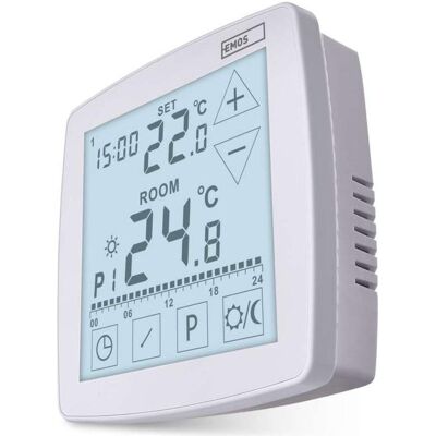 Emos OpenTherm Raumthermostat P56A02, programmierbar, verkabelt, Thermostat, Weiss Emos OpenTherm Raumthermostat P56A02, programmierbar, verkabelt, Thermostat, Weiss