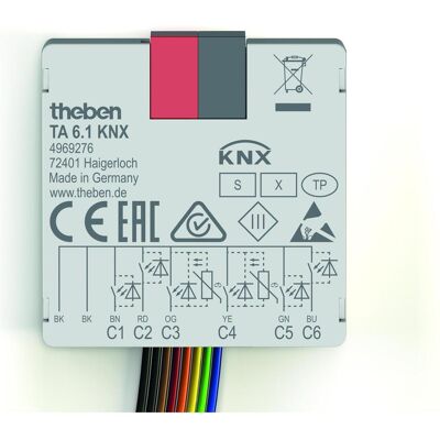 Theben KNX-Tasterschnittstelle, Thermostat Theben KNX-Tasterschnittstelle, Thermostat