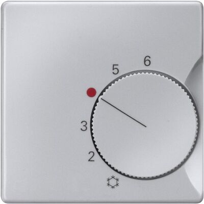 Siemens DELTA i-system, x000D aluminiummetallic, Thermostat, Silber Siemens DELTA i-system, x000D aluminiummetallic, Thermostat, Silber