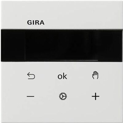 Gira 5394112 S3000 RTR BT, Thermostat, Weiss Gira 5394112 S3000 RTR BT, Thermostat, Weiss