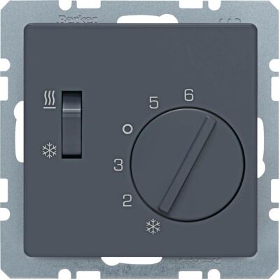 Berker 20296086, Thermostat, Grau Berker 20296086, Thermostat, Grau