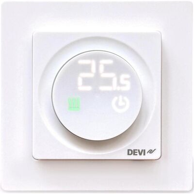 140F1162 DEVIreg Display Connect DEVIreg Display Connect Uhrenthermostat, Thermostat, Weiss 140F1162 DEVIreg Display Connect DEVIreg Display Connect Uhrenthermostat, Thermostat, Weiss