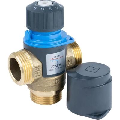 Afriso 1256110 Thermostat Mischventil ATM 561, DN20, G1", 20÷43°C, Kvs 2,5 m3/h, Thermostat Afriso 1256110 Thermostat Mischventil ATM 561, DN20, G1", 20÷43°C, Kvs 2,5 m3/h, Thermostat