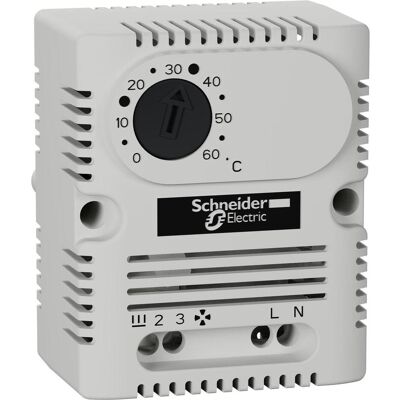 Schneider Electric - NSYCCOTHI - Hellgrau - 5-60°C Thermostat - ClimaSys CC Schneider Electric - NSYCCOTHI - Hellgrau - 5-60°C Thermostat - ClimaSys CC