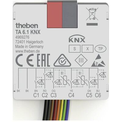 Theben KNX-Tasterschnittstelle, Thermostat Theben KNX-Tasterschnittstelle, Thermostat