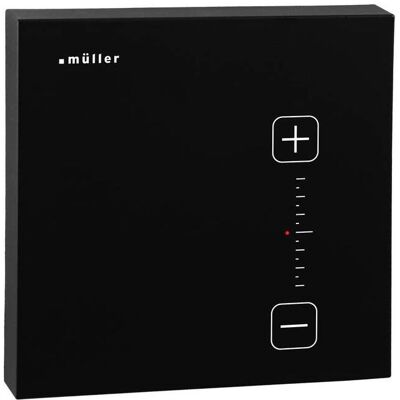 Müller KNX 24707 Raumtemperaturregler TS 31.12 knx RAL 9005, Thermostat, Schwarz Müller KNX 24707 Raumtemperaturregler TS 31.12 knx RAL 9005, Thermostat, Schwarz