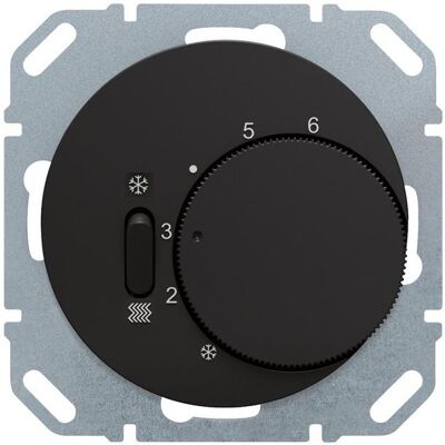 Berker 20292045, Thermostat, Schwarz Berker 20292045, Thermostat, Schwarz