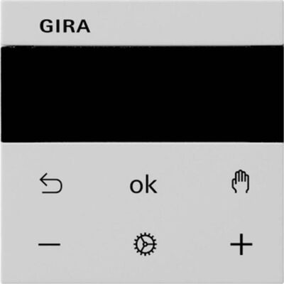 Gira 5394015, Thermostat, Grau Gira 5394015, Thermostat, Grau
