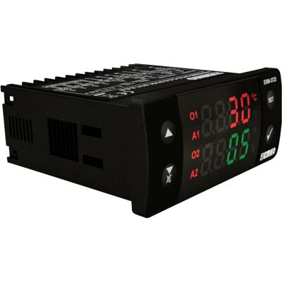 Emko ESM-3723.5.6.6.0.1/01.01/1.6.6.0 2-Punkt und PID Regler Temperaturregler, Thermostat, Schwarz Emko ESM-3723.5.6.6.0.1/01.01/1.6.6.0 2-Punkt und PID Regler Temperaturregler, Thermostat, Schwarz