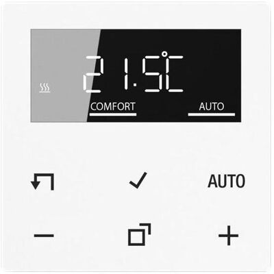 JUNG A1790DWW, Thermostat, Weiss JUNG A1790DWW, Thermostat, Weiss