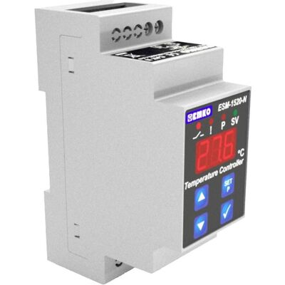 Emko ESM-1520-N.5.14.0.2/01.00/2.0.0.0 2-Punkt und PID Regler Temperaturregler P, Thermostat, Weiss Emko ESM-1520-N.5.14.0.2/01.00/2.0.0.0 2-Punkt und PID Regler Temperaturregler P, Thermostat, Weiss