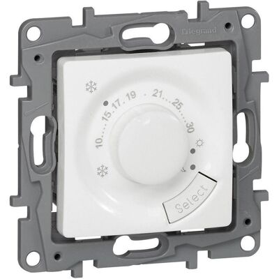 Legrand 664787 Thermostat 7-30°C Schliesserkontakt 8A, Thermostat, Weiss Legrand 664787 Thermostat 7-30°C Schliesserkontakt 8A, Thermostat, Weiss