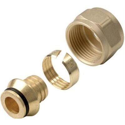 Wavin Pex koblingssaet 15 x 2,5 x 3/4", Zubehör Heizen Wavin Pex koblingssaet 15 x 2,5 x 3/4", Zubehör Heizen