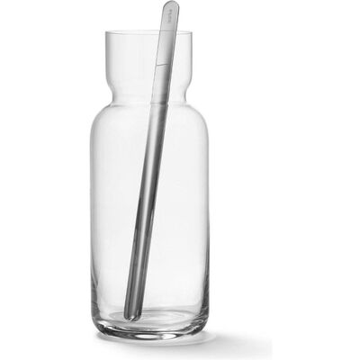 Aarke - Nesting Carafe - Kristallglas - Edelstahl-Löffel - Carafe Aarke - Nesting Carafe - Kristallglas - Edelstahl-Löffel - Carafe