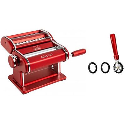 Marcato Atlas 150, Pastamaschine, Rot Marcato Atlas 150, Pastamaschine, Rot