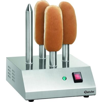Bartscher - T4 - 4 Hot-Dog-Brötchen - 190 W - Toaster Bartscher - T4 - 4 Hot-Dog-Brötchen - 190 W - Toaster