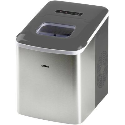 Domo Eiswürfelmaschine, Eisherstellung, Silber Domo Eiswürfelmaschine, Eisherstellung, Silber