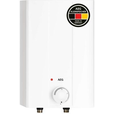 AEG Haustechnik, Warmwassergerät, Hoz 5 Basis druckloser Kleinspeicher, Übertischboiler 5 Liter Niederdruck, mit Stecker, 2 kW AEG Haustechnik, Warmwassergerät, Hoz 5 Basis druckloser Kleinspeicher, Übertischboiler 5 Liter Niederdruck, mit Stecker, 2 kW