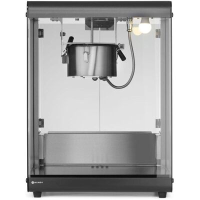 Hendi Popcorn-Maschine,, 80L, Schwarz, 220-240V/1155W, 560x445x(H)775mm, Fun Kitchen, Schwarz Hendi Popcorn-Maschine,, 80L, Schwarz, 220-240V/1155W, 560x445x(H)775mm, Fun Kitchen, Schwarz