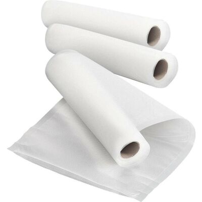 Sencor SVX 280CL Vakuumfolie 280 × 3000 mm (2 Stück) / für Vakuumfolienschweissgeräte, Lebensmittelverpackung, Transparent Sencor SVX 280CL Vakuumfolie 280 × 3000 mm (2 Stück) / für Vakuumfolienschweissgeräte, Lebensmittelverpackung, Transparent