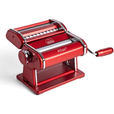 Marcato Noodle Machine Atlas+ Rot, Pastamaschine, Rot Marcato Noodle Machine Atlas+ Rot, Pastamaschine, Rot