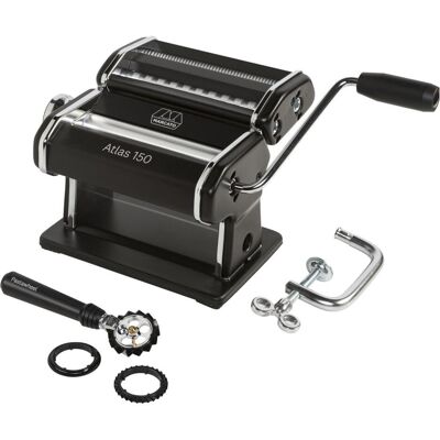 Marcato - Atlas 150 - Schwarz - Pastawheel - Pasta machine Marcato - Atlas 150 - Schwarz - Pastawheel - Pasta machine