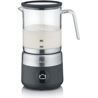 Graef GRA MS802EU Milschaufschäumer, Milchaufschäumer, Schwarz, Silber Graef GRA MS802EU Milschaufschäumer, Milchaufschäumer, Schwarz, Silber