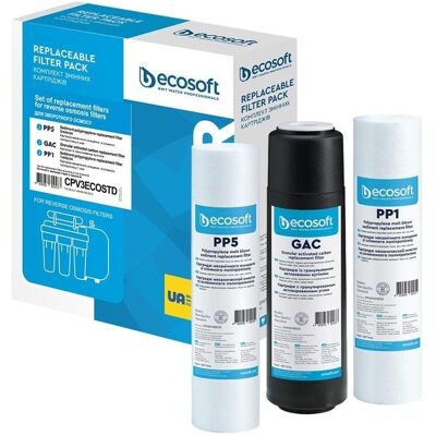 Ecosoft Filters For Ro Syst 1-2-3 Stages, Wasserfilter Ecosoft Filters For Ro Syst 1-2-3 Stages, Wasserfilter
