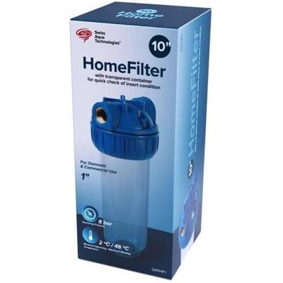 Swiss Aqua Technologies HomeFilter 1/2 inch mechanical filter, Wasserfilter, Transparent Swiss Aqua Technologies HomeFilter 1/2 inch mechanical filter, Wasserfilter, Transparent