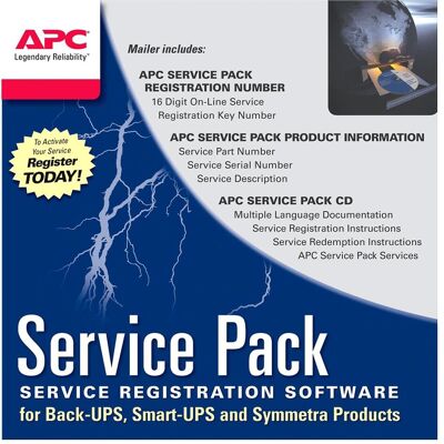 APC Service Pack 1 Jahr Garantieerweiterung, USV Zubehör APC Service Pack 1 Jahr Garantieerweiterung, USV Zubehör